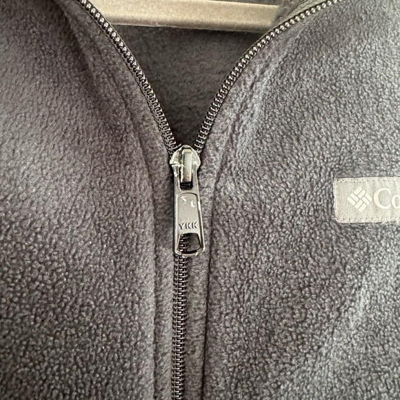Black Columbia Fleece Vest - Picture 3 of 4